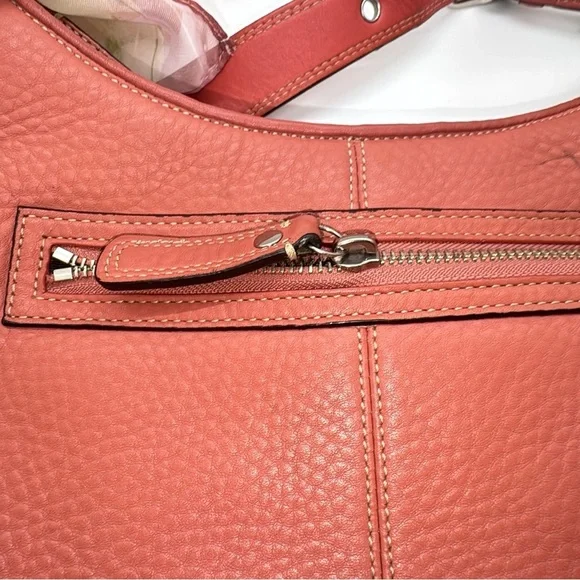 Coach. Hamilton Salmon Pink Coach bag. - Picture 5 of 11